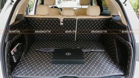 Thảm lót cốp ô tô Mercedes GLC giá tại xưởng, rẻ nhất Hà Nội, TPHCM